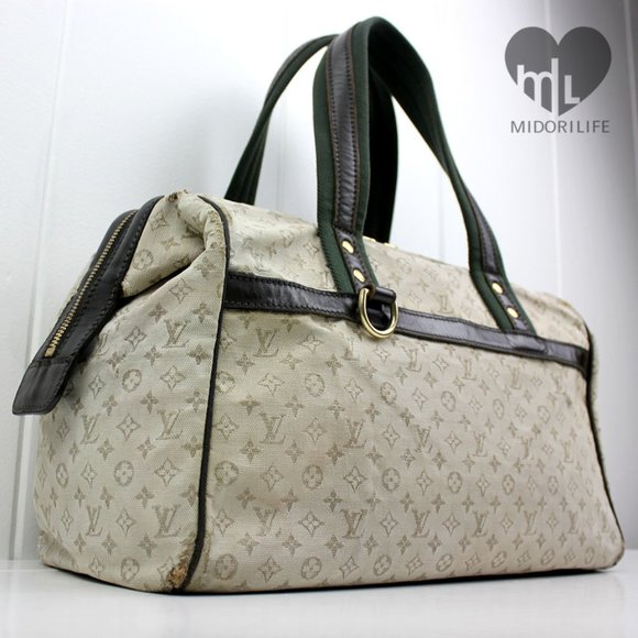 LOUIS VUITTON Vintage Monogram Mini Lin Canvas Josephine GM Shoulder Bag - Picture 5 of 16